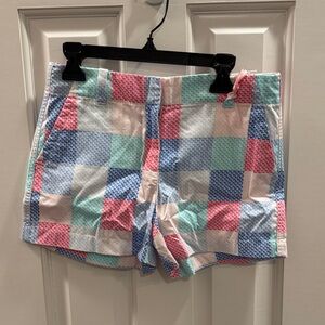 Vineyard Vines Pastel Checkered Women's Shorts
